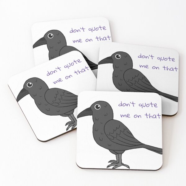 Item preview, Quoth the Raven, or Not designed and sold by UnderbiteShop.