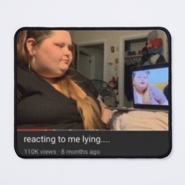 Item preview, "Reacting to me lying..." designed and sold by Alyssa Kindick.