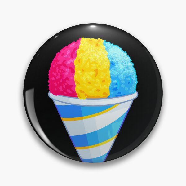 Item preview, Pan Flag Snow Cone  designed and sold by Artimanx.