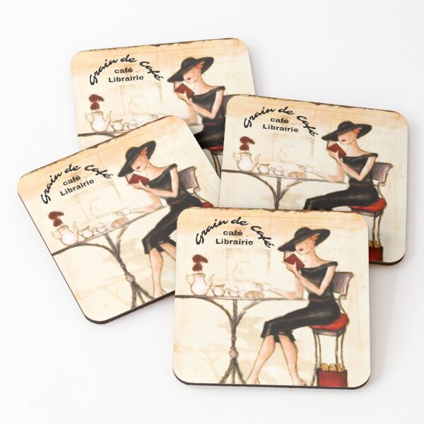 Item preview, coffee bean coffee bookstore designed and sold by janjacbu.