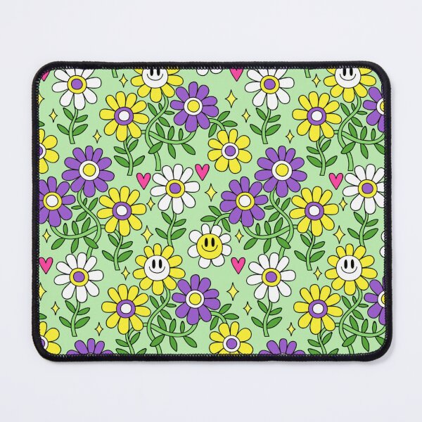 Item preview, Nonbinary Pride Flower Pattern 2 designed and sold by everything4eva.