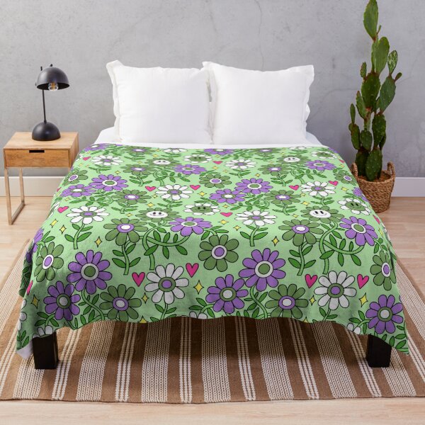 Item preview, Genderqueer Pride Flower Pattern 2 designed and sold by everything4eva.