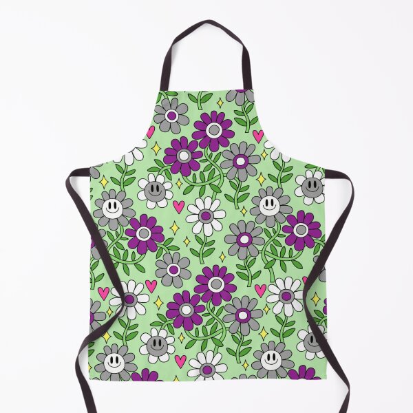 Item preview, Ace Pride Flower Pattern 2 designed and sold by everything4eva.