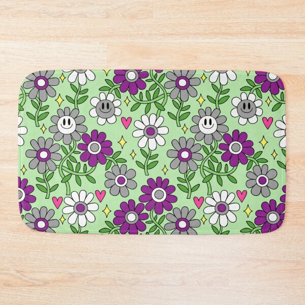 Item preview, Ace Pride Flower Pattern 2 designed and sold by everything4eva.