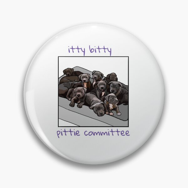 Item preview, Itty Bitty Pittie Committee designed and sold by UnderbiteShop.