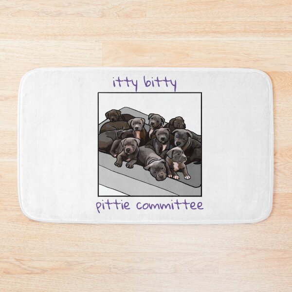 Item preview, Itty Bitty Pittie Committee designed and sold by UnderbiteShop.