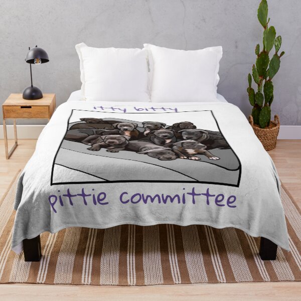 Item preview, Itty Bitty Pittie Committee designed and sold by UnderbiteShop.