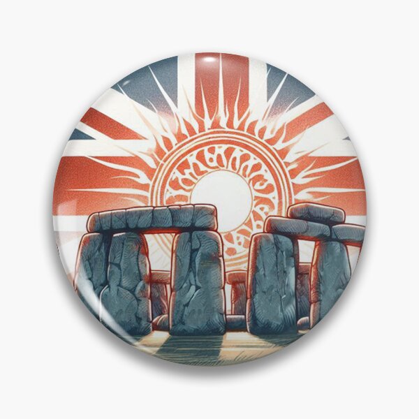 Item preview, Stonehenge Uk Flag designed and sold by vectcd.