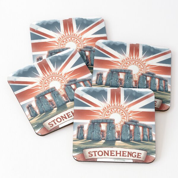 Item preview, Stonehenge Uk Flag designed and sold by vectcd.