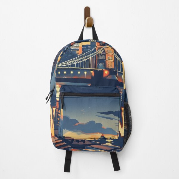 Item preview, Retro London Art Illustration designed and sold by nomiraclehere.