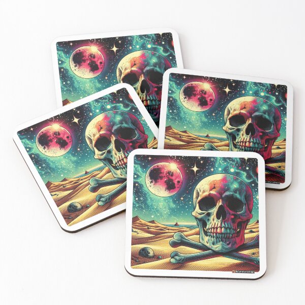 Item preview, Cosmic Skull & Crossbones 2 designed and sold by planetwrockage.