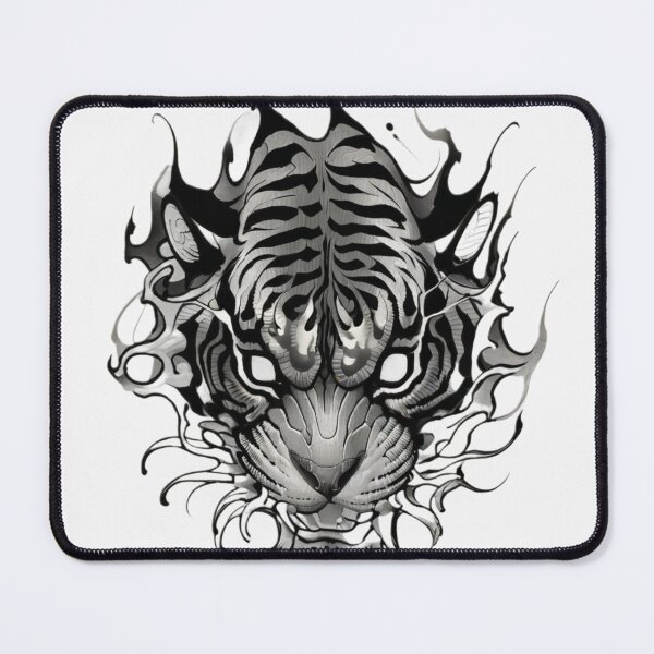 Item preview, A angry tiger face designed and sold by Ameliajohanson.