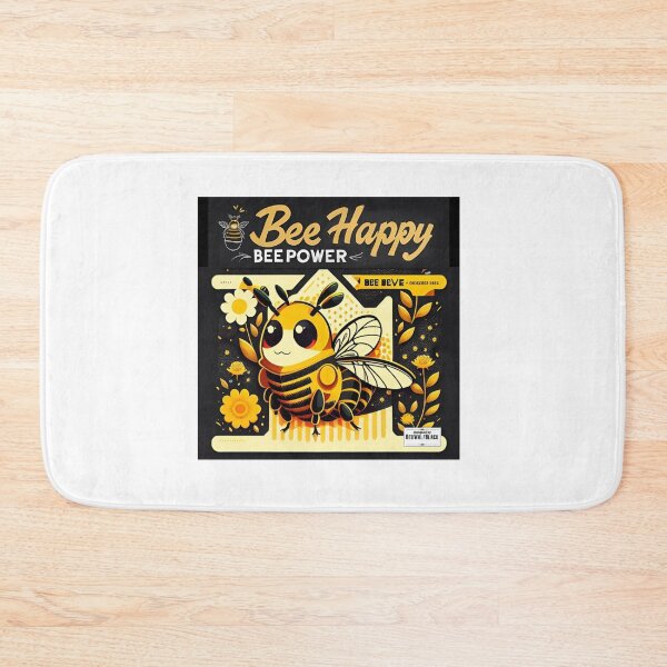 Item preview, Bee 4 bee happy designed and sold by RedWolfDisigne.