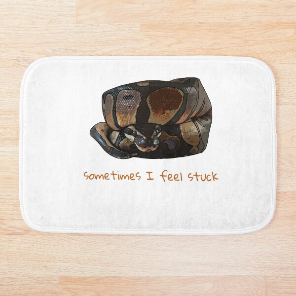 Item preview, Stuck Ball Python designed and sold by UnderbiteShop.