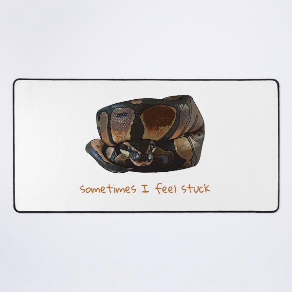 Item preview, Stuck Ball Python designed and sold by UnderbiteShop.