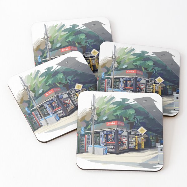 Item preview, In the shadows. Digital urban drawing designed and sold by Ekaterina Glazkova.