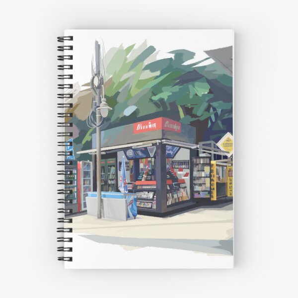 Item preview, In the shadows. Digital urban drawing designed and sold by Ekaterina Glazkova.