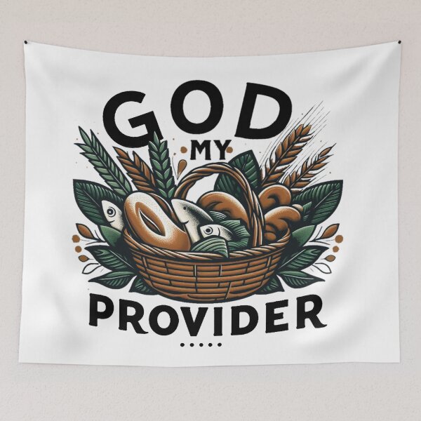 Item preview, Divine Bounty: God’s Provision & Spiritual Nourishment designed and sold by Inspirahawke.