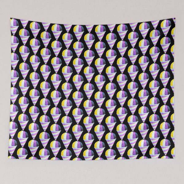Item preview, Non-binary Flag Snow Cone  designed and sold by Artimanx.