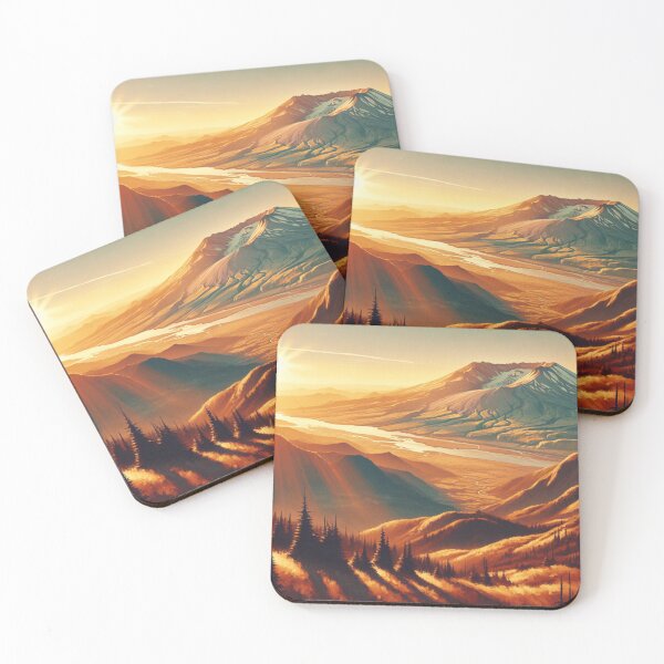 Item preview, Mt St Helen’s at sunset designed and sold by Catherine Harrison.
