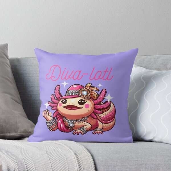 Item preview, Diva-lotl Sticker Blinged Out Axolotl designed and sold by AlienOccupation.