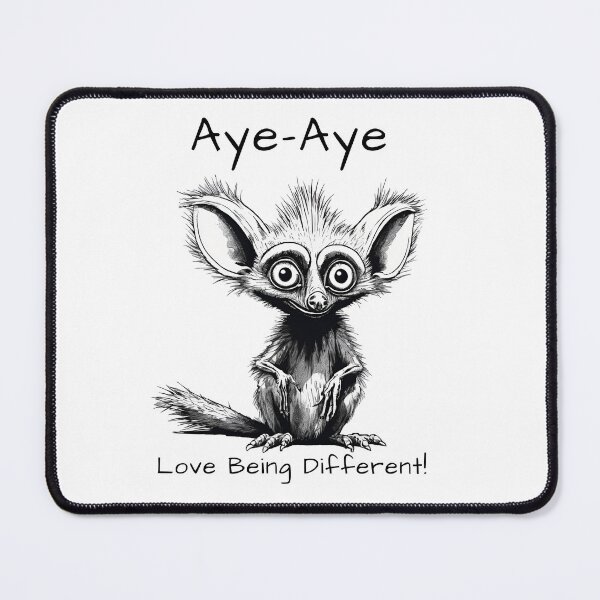 Item preview, Aye-Aye Love Being Different designed and sold by ArtShare.