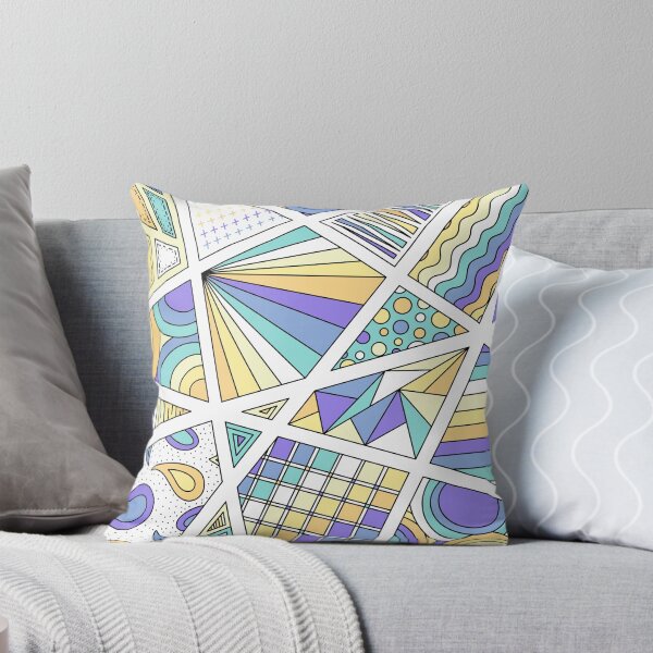 Item preview, Genderfaun Pride Zen Doodle Abstract Modern Pastel designed and sold by JoyfulJen.