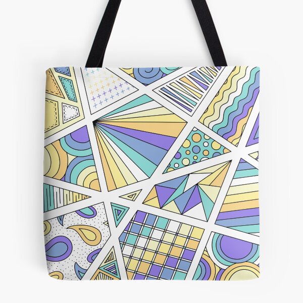 Item preview, Genderfaun Pride Zen Doodle Abstract Modern Pastel designed and sold by JoyfulJen.