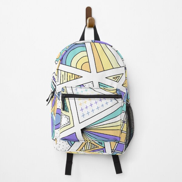 Item preview, Genderfaun Pride Zen Doodle Abstract Modern Pastel designed and sold by JoyfulJen.