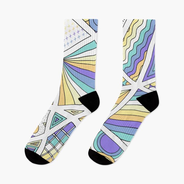 Item preview, Genderfaun Pride Zen Doodle Abstract Modern Pastel designed and sold by JoyfulJen.