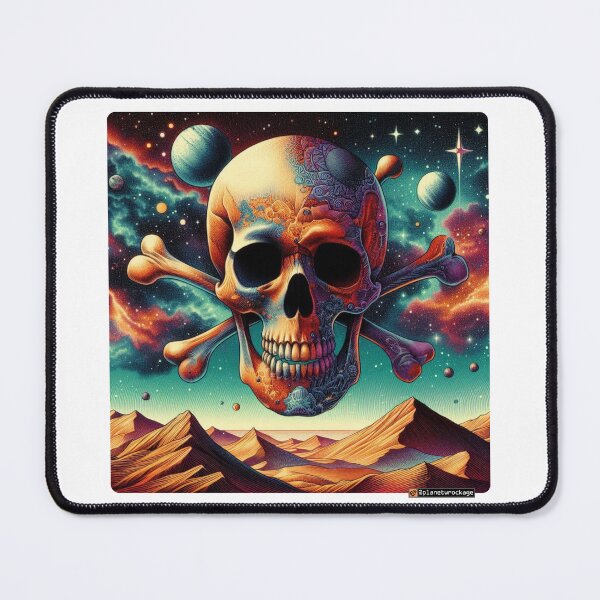 Item preview, Copy of Cosmic Skull & Crossbones 4 designed and sold by planetwrockage.