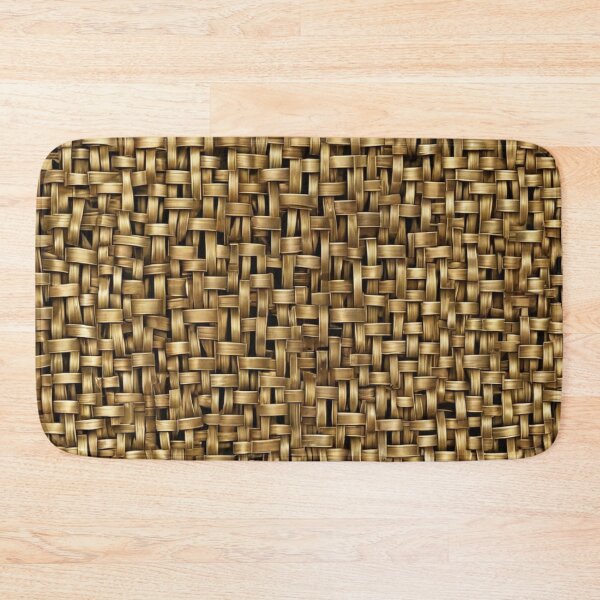 Item preview, Abstract Gold Wicker Pattern designed and sold by calibrit.
