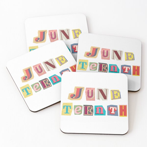 Item preview, Juneteenth Lettering designed and sold by Karissa Tolliver.