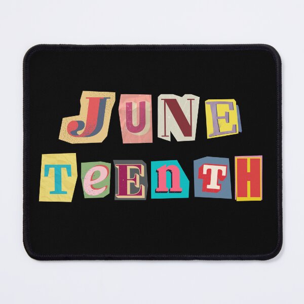 Item preview, Juneteenth Lettering designed and sold by Karissa Tolliver.