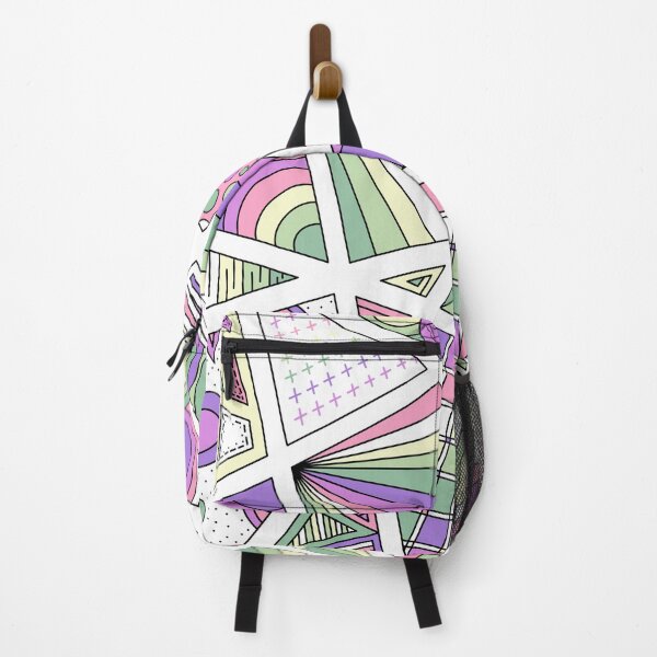 Item preview, Genderfae Pride Zen Doodle Abstract Modern Pastel designed and sold by JoyfulJen.