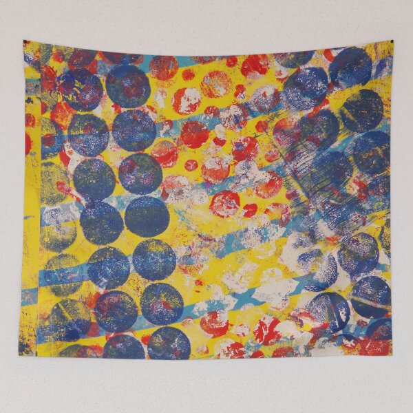 Item preview, Yellow Red and Blue designed and sold by Stefanie Harrington.