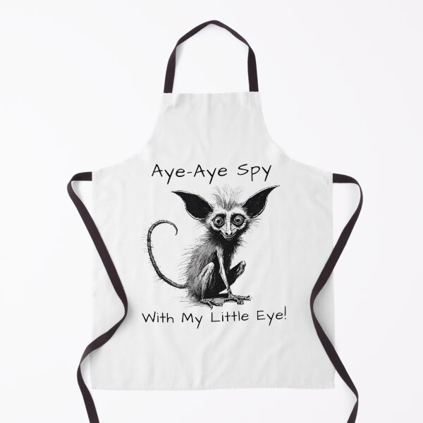 Item preview, Aye-Aye Spy With My Little Eye designed and sold by ArtShare.