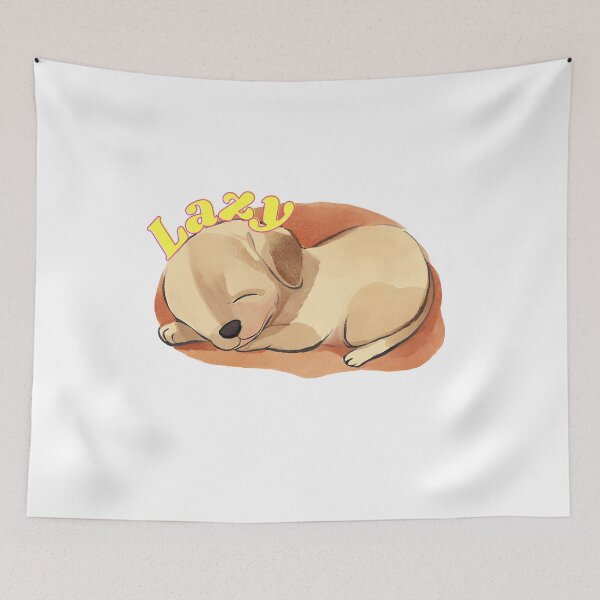 Item preview, “Lazy Dog Haven T-Shirt – Cute and Comfy for Animal Lovers” designed and sold by LazyPetsHaven.