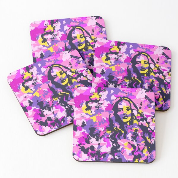 Item preview, It Girl colorful Camouflage design designed and sold by Artbyminga.