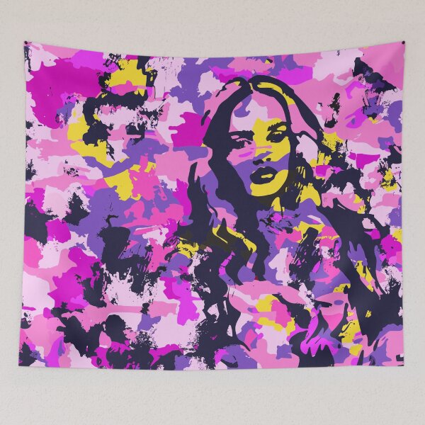 Item preview, It Girl colorful Camouflage design designed and sold by Artbyminga.