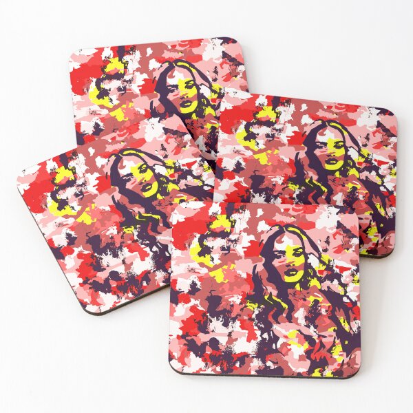 Item preview, It Girl Red Camouflage design designed and sold by Artbyminga.