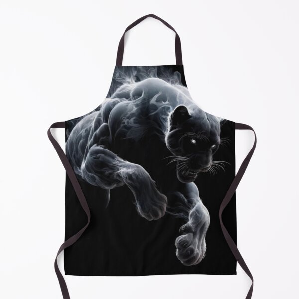 Item preview, Black flaming puma jumping designed and sold by LeFreik1410.