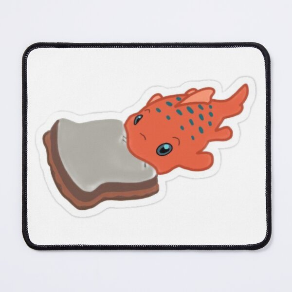 Item preview, Orange pudge eating sandwich  designed and sold by Madison Creates.