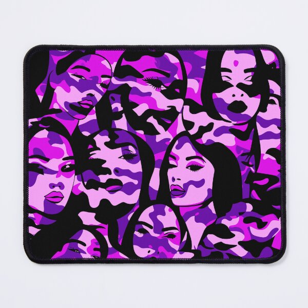 Item preview, Girls in Camouflage Purple design designed and sold by Artbyminga.