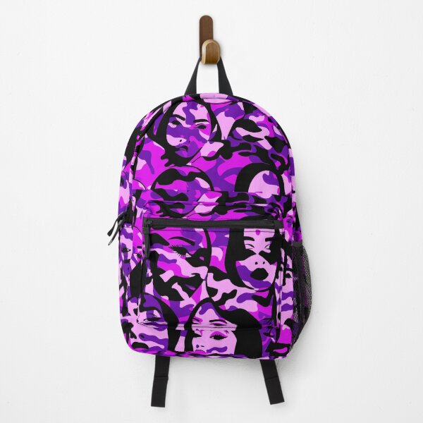 Item preview, Girls in Camouflage Purple design designed and sold by Artbyminga.