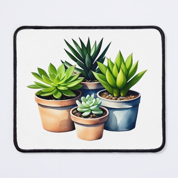 Item preview, Succulents watercolour  designed and sold by Rocklights.