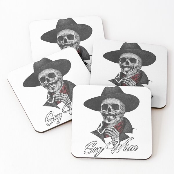 Item preview, Say When Doc Holiday Skeleton designed and sold by arthurrodrigues.
