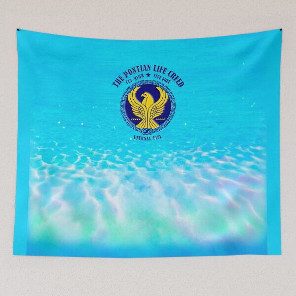 Item preview, Pontian Creed in heavens waters designed and sold by SueKnox.