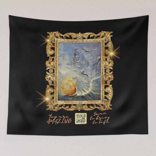 Item preview, The Birth of the Sun (on Black). Interactive collection with Augmented Reality designed and sold by Faushteyn.