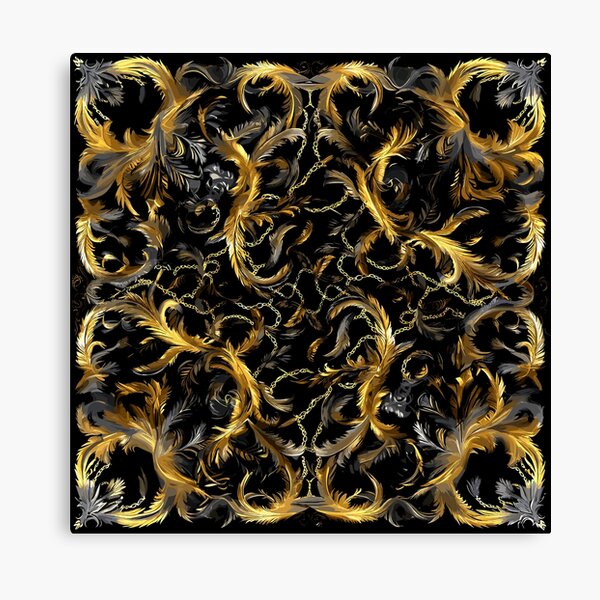 Item preview, Feathered Gold Link Chain Design designed and sold by Artbyminga.